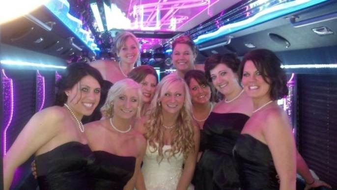 Happy customers enjoying luxury limousine service from www.freightmove.xyz in a memorable experience.